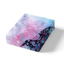 Load image into Gallery viewer, Grunge Duvet Cover Set,Boho Style Dolphin Comforter Cover Set Boys,Ocean Animals Bedding Set Teens Kids,Exotic Style Marine Life Bedspread AU DE Single Double UK US Queen King Size With Corner Ties And Zipper Closure