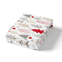 Load image into Gallery viewer, Christmas Duvet Cover Pine Cedar Botanical Print Bedding Set For Kids Boys Girls Winter Theme Quilt Cover Cartoon Style Comforter Cover US Twin Full Queen King Size Including Duvet cover and pillowcase