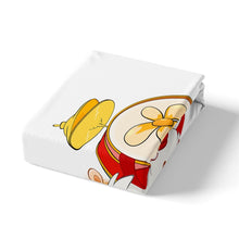 Load image into Gallery viewer, Kids Fitted Sheet Cartoon Funny Pattern For Nursery Boys Girls Baby Little Child,Christmas Grandfather Bedding Set Festival Bed Sheet Set Girt,Decorative Bed Cover 2 Pcs Twin Size