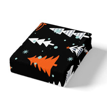 Load image into Gallery viewer, Christmas Tree Pattern Bed Sheet Set Christmas Theme Snowflake Printed Fitted Sheet For Boys Bedroom Kids Child Xmas Gifts Bedding Set Funny Decor 3 Pcs Full Size