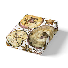 Load image into Gallery viewer, Christmas Fitted Sheet Brown Sheet Set Elk Print Bedding Set For Kids Boys Girls Teens Geometric Bed Cover Soft Microfiber Fitted Sheet With Pillow Case Twin XL Full Queen Size