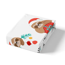 Load image into Gallery viewer, Sloth Bedding Set Cute Animal Pattern Comforter Cover for Kids Boys Girls Teens Ultra Soft Cartoon Sloth Duvet Cover Breathable Christmas Themed Bedspread Cover With Pillowcase US Twin Full Queen King Size Bedclothes 2/3Pcs