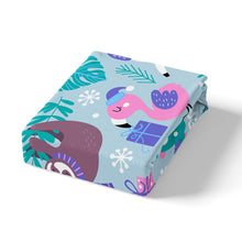 Load image into Gallery viewer, Llama Alpaca Bedding Set For Boys Girls Kids Child Bedroom Xmas Gifts Cute Sloth Fitted Sheet Cartoon Animal Theme Printed Bed Sheet Set Christmas Theme Bed Cover Decor 2/3Pcs With Pillowcase Twin Full Twin XL Queen Size