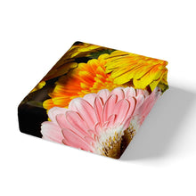 Load image into Gallery viewer, metsweet 3D Flower Comforter Cover Set Blooming Flowers Printed Duvet Cover with Zipper Ties Botanical Plant Floral Printed Bedding Set for Kids Girls 2/3 Pcs With Pillowcase