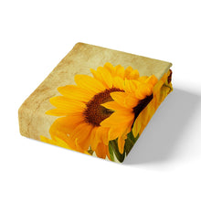 Load image into Gallery viewer, Sunflower Bedding Set for Kids Boys Girls Teens, Botanical Plant Flower Printed Comforter Cover Yellow Flower Duvet Cover Set with Zipper Ties 2/3 Pcs With Pillowcase