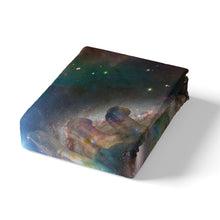 Load image into Gallery viewer, Light Bulb Duvet Cover Set Galaxy Bedding Set for Kids Boys Teens, Starry Sky Background Comforter Cover Microfiber Polyester Bedspread Cover 2/3 Pcs With Pillowcase