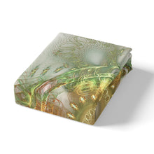 Load image into Gallery viewer, Dream Catcher Duvet Cover Set Green Dreamcatcher Printed Bedding Set for Kids Boys Girls Teens, Soft Polyester Comforter Cover with Zipper Ties 2/3 Pcs With Pillowcase