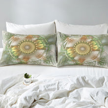 Load image into Gallery viewer, Dream Catcher Duvet Cover Set Green Dreamcatcher Printed Bedding Set for Kids Boys Girls Teens, Soft Polyester Comforter Cover with Zipper Ties 2/3 Pcs With Pillowcase