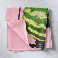 Load image into Gallery viewer, Watermelon Wall Hanging for Kids Room Bedroom Living Room, Fresh Watermelon with Headset Decor Wall Blanket Fruit Theme Tapestry Wall Hanging,S M L XL