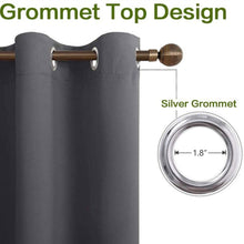 Load image into Gallery viewer, Sunflower Window Curtain for Kids Room Bedroom and Living Room Botanical Plant Flower Printed Window Drapes Yellow Flower Curtain Window Curtain