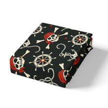 Load image into Gallery viewer, Nautical Duvet Cover Set for Kids Boys Teens Pirate Skull Comforter Cover Anchor Rudder Ocean Bedding Set Sea Adventure Quilt Cover,Room Decor 2/3Pcs Bedding