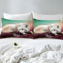 Load image into Gallery viewer, Wolf Bedding Set Kids Boys Adults Safari Wild Print Duvet Cover Cool Wildlife Style Comforter Cover 3D Animal Pattern Bedspread Cover,Room Decor 2/3Pcs Bedding