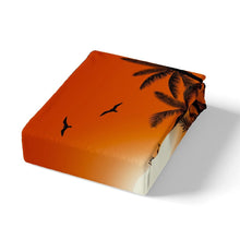 Load image into Gallery viewer, Hawaii Beach Theme Comforter Cover Set Kids Boys Teens Coconut Tree Sunset Ocean Duvet Cover Summer Vacation Bedding Set Lightweight Quilt Cover,Room Decor 2/3Pcs Bedding