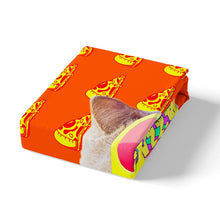 Load image into Gallery viewer, Pizza Cat Duvet Cover Set for Kids Boys Girls Cute Cat Print Bedding Set 3D Animal Theme Comforter Cover Delicious Food Bedspread Cover,Room Decor 2/3Pcs Bedding
