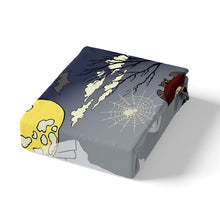 Load image into Gallery viewer, Halloween Theme Duvet Cover Set Cartoon Kids Bedding Set Children Boys Girls Ghost Pumpkin Lantern Comforter Cover Scary Night Bedspread Cover,Room Decor 2/3Pcs Bedding