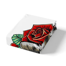 Load image into Gallery viewer, Wolf Comforter Cover Set Safari Wildlife Duvet Cover for Kids Boys Teens Rose Floral Print Bedding Set Wild Animal Theme Quilt Cover,Room Decor 2/3Pcs Bedding