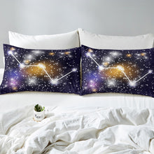 Load image into Gallery viewer, Galaxy Outer Space Comforter Cover Set Kids Boys Girls Starry Sky Duvet Cover Constellation Universe Bedding Set Glitter Star Quilt Cover,Room Decor 2/3Pcs Bedding