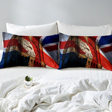 Load image into Gallery viewer, Big Ben Comforter Cover Set for Kids Boys Adults British Flag Duvet Cover London Cityscape Bedding Set World Famous Quilt Cover,Room Decor 2/3Pcs Bedding