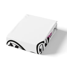 Load image into Gallery viewer, Luxury Girls Floral Print Comforter Cover Set Woman Blossom Flowers Duvet Cover Note Music Bedding Set Botanical Pattern Quilt Cover,Room Decor 2/3Pcs Bedding ,White