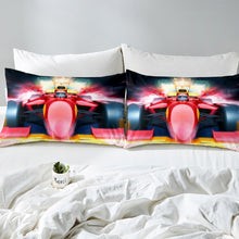 Load image into Gallery viewer, Kids Cartoon Car Duvet Cover Set Child Extreme Sport Bedding Set Speed Racing Car Comforter Cover Automobile Style Bedspread Cover,Room Decor 2/3Pcs Bedding