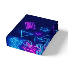 Load image into Gallery viewer, Retro Radio Duvet Cover Set Kids Boys Teens Rock Music Theme Comforter Cover Electronic Musical Instrument Bedding Set Hipster Quilt Cover,Room Decor 2/3Pcs Bedding