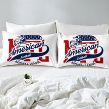 Load image into Gallery viewer, Football Duvet Cover Set Kids Boys Teens Sports Theme Comforter Cover Football Natinal League Bedding Set American Football Quilt Cover,Room Decor 2/3Pcs Bedding