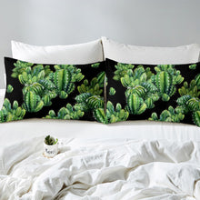 Load image into Gallery viewer, Cactus Print Comforter Cover Set for Kids Boys Teens Boho Succulent Plants Bedding Set Botanical Pattern Duvet Cover Luxury Bedspread Cover,Room Decor 2/3Pcs Bedding