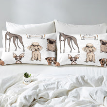 Load image into Gallery viewer, Puppy Dog Bedding Set for Kids Boys Girls 3D Dog Print Duvet Cover Cute Animal Printed Comforter Cover Soft Lightweight Bedspread Cover,Room Decor 2/3Pcs Bedding