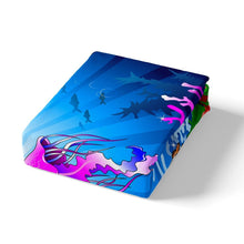 Load image into Gallery viewer, Kids Ocean Bedding Set Child Boys Girls Cartoon Animal Marine Life Comforter Cover Fish Jellyfish Coral Duvet Cover Underwater World Quilt Cover,Room Decor 2/3Pcs Bedding