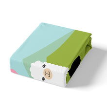 Load image into Gallery viewer, Kids Llama Bedding Set Cartoon Alpaca Print Duvet Cover Boys Girls Cute Animal Pattern Comforter Cover Soft Lightweight Bedspread Cover,Room Decor 2/3Pcs Bedding