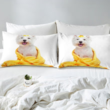 Load image into Gallery viewer, Puppy Dog Duvet Cover Set Kids Boys Girls Cute Animal Pattern Bedding Set 3D Dog Print Comforter Cover Lightweight Soft Bedspread Cover,Room Decor 2/3Pcs Bedding