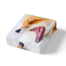 Load image into Gallery viewer, Fox Duvet Cover Set for Kids Boys Adults 3D Fox Print Comforter Cover Wild Animal Pattern Bedding Set Wildlife Quilt Cover,Room Decor 2/3Pcs Bedding