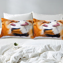 Load image into Gallery viewer, Fox Duvet Cover Set for Kids Boys Adults 3D Fox Print Comforter Cover Wild Animal Pattern Bedding Set Wildlife Quilt Cover,Room Decor 2/3Pcs Bedding