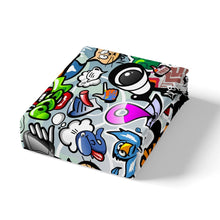 Load image into Gallery viewer, Hippie Graffiti Style Bedding Set Kids Boys Teens Hip Hop Duvet Cover Child Cartoon Pattern Comforter Cover Graffiti Wall Art Bedspread Cover,Room Decor 2/3Pcs Bedding