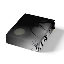 Load image into Gallery viewer, Halloween Theme Duvet Cover Set Kids Boys Teens Pumpkin Lantern Castle Night Bedding Set Horrible Cemetery Comforter Cover Luxury Quilt Cover,Room Decor 2/3Pcs Bedding