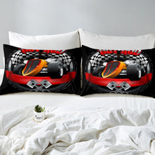 Load image into Gallery viewer, Boys Car Comforter Cover Set Kids Teens 3D Racing Car Bedding Set Extreme Sport Theme Duvet Cover Cool Automobile Style Bedspread Cover,Room Decor 2/3Pcs Bedding