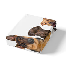 Load image into Gallery viewer, Dog Comforter Cover Set for Kids Boys Girls 3D Dog Print Duvet Cover Animal Theme Bedding Set Soft Luxury Microfiber Quilt Cover,Room Decor 2/3Pcs Bedding