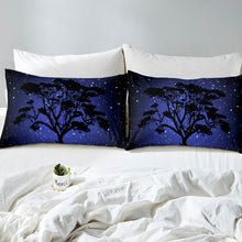 Load image into Gallery viewer, Tree Of Life Comforter Cover Set 3D Galaxy Bedding Set for Kids Boys Girls Tree Starry Sky Duvet Cover Sky Of Stars Bedspread Cover,Room Decor 2/3Pcs Bedding