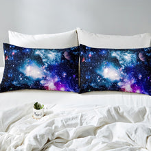 Load image into Gallery viewer, Starry Sky Duvet Cover Set 3D Galaxy Outer Space Bedding Set for Kids Boys Girls Universe Planet Comforter Cover Luxury Microfiber Quilt Cover,Room Decor 2/3Pcs Bedding