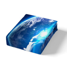 Load image into Gallery viewer, Astronaut Comforter Cover Set for Kids Boys Girls 3D Cat Print Bedding Set Galaxy Outer Space Duvet Cover Animal Pattern Bedspread Cover,Room Decor 2/3Pcs Bedding