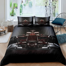 Load image into Gallery viewer, metsweet 3D formula Car Bedding Set Boys Teens Extreme Sport Duvet Cover Kids Youth Speed Racing Car Comforter Cover Automobile Style Bedspread Cover,Room Decor 2/3Pcs Bedding