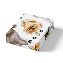 Load image into Gallery viewer, Puppy Dog Duvet Cover Set for Kids Boys Girls Lovely Dogs Print Bedding Set 3D Animal Pattern Comforter Cover Luxury Hypoallergenic Quilt Cover,Room Decor 2/3Pcs Bedding
