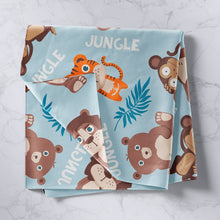 Load image into Gallery viewer, Kids Tiger Tapestry for Girls Boys Children Monkey Lion Bear Wall Hanging Decorative Cute Cartoon Wild Animal Wall Blanket Lovely Wildlife Wall Art Palm Leaf Picnic Sheet