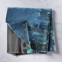 Load image into Gallery viewer, Race Sports Car Wall Blanket Boys Extreme Sports Theme Tapestry Men Cool Car Automobile Style Wall Hanging for Kids Teens Modern City Building Decor Wall Art Bedding Throw Blanket