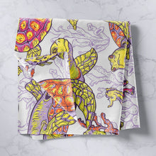 Load image into Gallery viewer, Sea Turtle Wall Hanging Kids Reptile Printed Tapestry for Boys Girls Children Ocean Marine Themed Wall Blanket Stain Resistant Underwater Animal Room Decor Sofa Cover