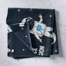 Load image into Gallery viewer, Galaxy Outer Space Tapestries Wall Hanging Kids Boys Girls Cartoon Astronaut Rocket Print Tapestry Universe Planets Bedding Throw Blanket Luxury Wall Blanket,Bedding Collection