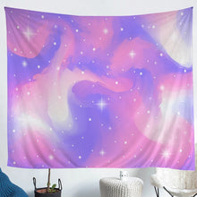 Load image into Gallery viewer, Glitter Girly Tapestry Girls Kids Pink Blue Fluid Bedding Throw Blanket Abstract Art Marble Tapestries Wall Hanging Luxury Hypoallergenic Wall Blanket,Bedding Collection