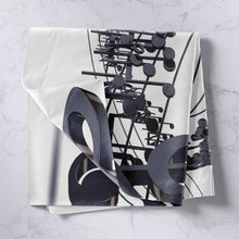 Load image into Gallery viewer, Note Melody Tapestry for Kids Boys Girls Music Theme Bedding Throw Blanket Luxury Microfiber Tapestries Wall Hanging Ultra Soft Wall Blanket,Bedding Collection