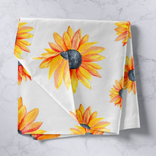 Load image into Gallery viewer, Sunflower Wall Hanging Girly Yellow Floral Print Tapestry for Girls Children Women Blossom Flowers Pattern Wall Blanket Stain Resistant Nature Botanical Room Decor Sofa Cover