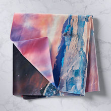 Load image into Gallery viewer, Ocean Themed Wall Blanket Girly Arctic Ocean Tapestry Ica Sea Printed Wall Hanging for Girls Children Women Bedroom Decor Blue Pink Nature Theme Wall Art Bedding Throw Blanket